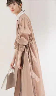 KBF デザインスリーブドロストシアーコート