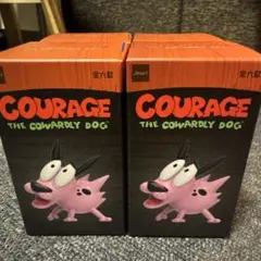 未開封 おくびょうなカーレッジくん jinart フィギュア 4個セット