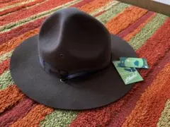 未使用 ウールフェルト マウンテンハット タグ付き サイズ55cm ユニセックス