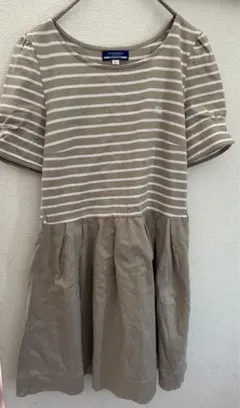 Burberry Blue Label 半袖ミニワンピース 38