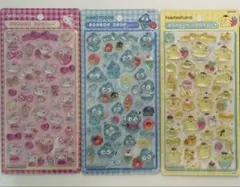 新品 正規品 サンリオ パワパフ ボンボンドロップシール 4種セット まとめ売り