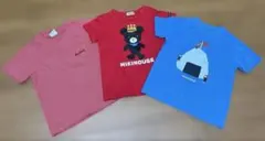 ミキハウス　ロゴス　モンベル　Tシャツ 3枚セット