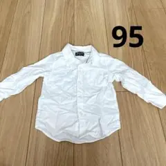 Back & Forth ホワイトシャツ 95 シャツ 長袖 トップス