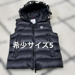 【極美品✨】モンクレール　ダウンベスト　モントレイユ　サイズ5黒　国内正規品のサムネイル