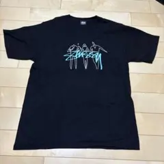廃盤品 Stussy ステューシー ブラック Tシャツ Mサイズ レア