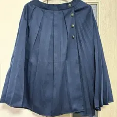 axes femme 暗めの紺のスカート