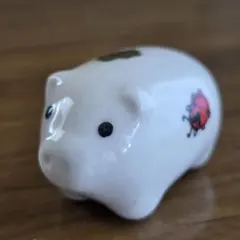 ラッキーピッグ 陶器 置物 ドイツ ヴィンテージ 豚