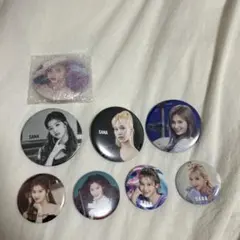 TWICE SANA K-POP 缶バッジ 8個セット