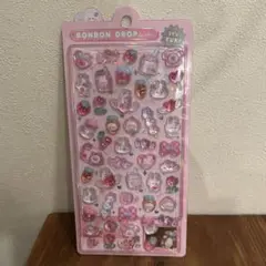 【正規品】ボンボンドロップシール　クーリア　うさぎ　ピンク