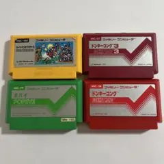 ファミコン ソフト 4本セット