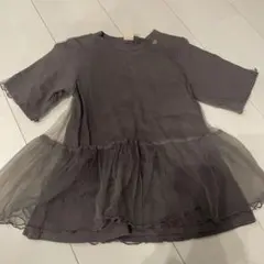 【美品】petit main グレー チュニック 90cm