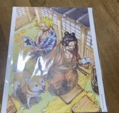 ONE PIECE フルカラーアートボード 夢の一枚 サボ&エース