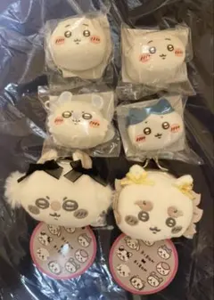 ちいかわ　おかおミニシリコンポーチ　ミニがまぐち