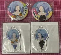 エスケーエイト アニカフェコラボ アクスタ 缶バッジ ランガ