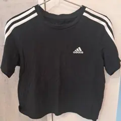 adidas W 3S CR TOP 半袖Tシャツ ブラック XSのサムネイル