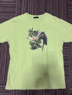 Dime Mtl グラフィックTシャツ ライムグリーン Sサイズのサムネイル