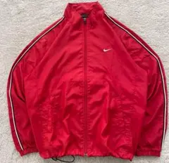 NIKE 00s ナイロンジャケット　テック系　短丈　ドローコード　y2k