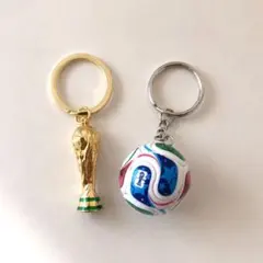 FIFA日韓ワールドカップトロフィーキーホルダー - メルカリ