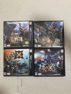 任天堂3DS モンスターハンター　4本セット