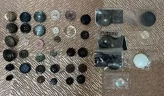 アンティークボタンセット 40個