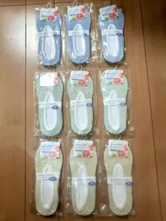 m*す様 新品　フットカバー　カバーソックス　靴下　22㎝～24㎝　まとめ売り