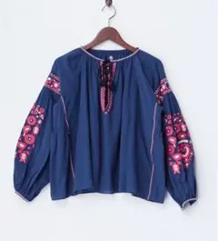 macphee 刺繍ブラウス　tomorrowland マカフィー