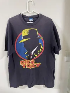 ✩1990s USA製 アメコミ作品 「Dick TRACY」 半袖Tシャツ 90s DICK TRACY ディックトレイシー アメコミ ムービー Tシャツ used