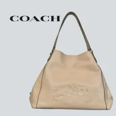 COACH coach コーチ レザー　ハンドバッグ　ショルダーバッグ ピンク