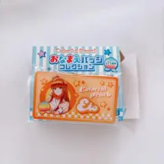 Edo様⭐︎カラフルピーチ ピンバッジ えと