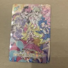 キラキラバトングミ　キミとアイドルプリキュア集合　キラキラプラカード　1枚