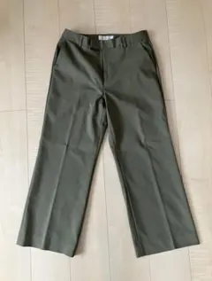 ロペピクニック　カーキ　 センタープレス パンツ　40