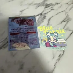 ナルミヤ マツキヨココカラコラボ メゾピアノ ブルーベリエちゃんステッカー