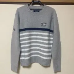 CUTTER &BUCK ボーダー柄セーター　Ｌサイズ