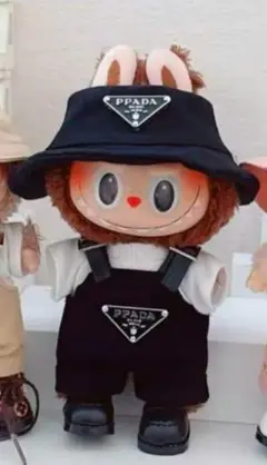 新品★らぶぶ服★ぬい服　帽子＆サロペット　2点セット