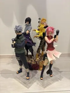激レア NARUTO サスケ サクラ ナルト カカシ 西遊記 天竺 フィギュア 