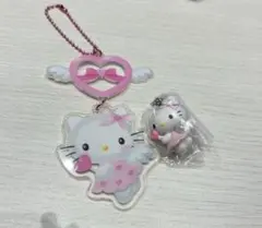 夢見るエンジェル　キティ スイング アクリルキーホルダー セット