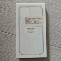 (Q33)iPhone 12 mini Clear Case MagSafe