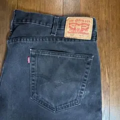 Levi's 550 ブラックデニム W42 L32