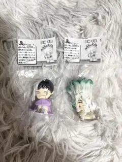 Dr.STONE ドクスト 千空 ゲン 肩ズンFig. ガチャガチャ セット