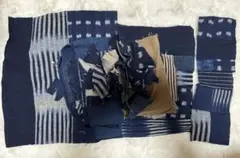 紬 ハギレ はぎれ パッチワーク