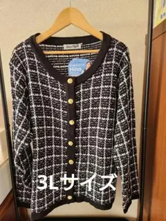 ホワイト ノーカラージャケット