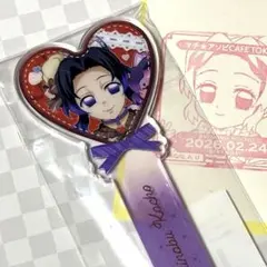 鬼滅の刃　胡蝶しのぶ　バレンタイン　ロリポップ アクリルスティック　スタンプ付