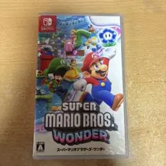 スーパーマリオブラザーズ・ワンダー　Switch 箱に傷あり