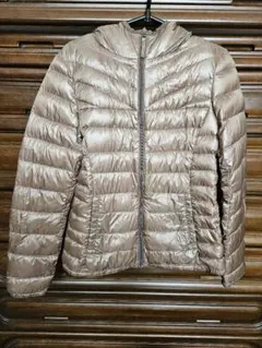 UNIQLOライトダウン【中古品】ブラウン　レディース　Mサイズ