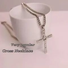 ☆大人気☆クロスネックレス 十字架 ペンダント シルバー メンズ ユニセックス