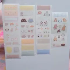 らんみゅ Pinkoi × ranmyu コラボ 和紙テープ マスキングテープのサムネイル