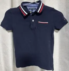 TOMMY HILFIGERポロシャツ　ネイビー　120