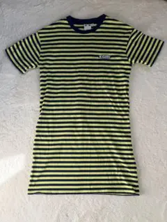 X-GIRL ストライプ 半袖ワンピース