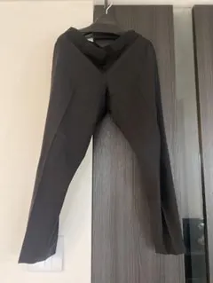 仕事や普段着に◎ 【theory】セオリー 黒 パンツ サイズ0 ウールパンツ