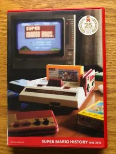 スーパーマリオヒストリー 25周年 ブックレット＆サントラCD d792y82